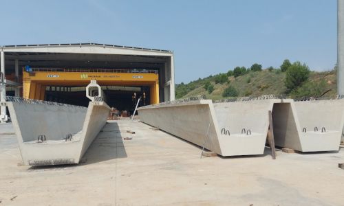 Bridge and connection between the industrial parks “La Mezquita” and “El Belcaire” in the Vall D´Uixò